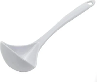 Brand New Chef Craft Basic Melamine Cooking Ladle, 10.5 Inch, White - Image 1 of 3