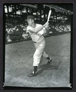 Orig.1951 4"x5" B&W Type 1 Cont. Proof - Virgil Stallcup - Reds - 1952 Bowman - Picture 1 of 3