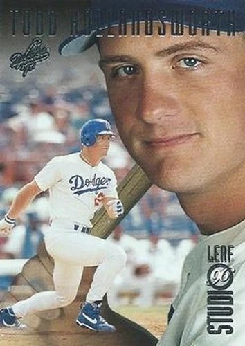 #4 Todd Hollandsworth - Los Angeles Dodgers - 1996 Studio Baseball - Image 1 of 1