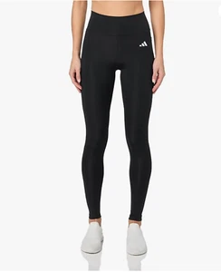 Adidas Women’s OPTIME ESSENTIALS STASH POCKET LEGGINGS In Black Size S - Picture 1 of 3