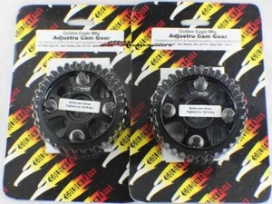 Golden Eagle Cam Gear B16/B18 B18C B18A B18B B16A Integra / Civic Black (PAIR) - Picture 1 of 12