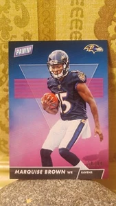 Marquise Brown /99 RC 2019 Panini Day Rookie Photo Shoot Chiefs Ravens Rookie - Picture 1 of 2