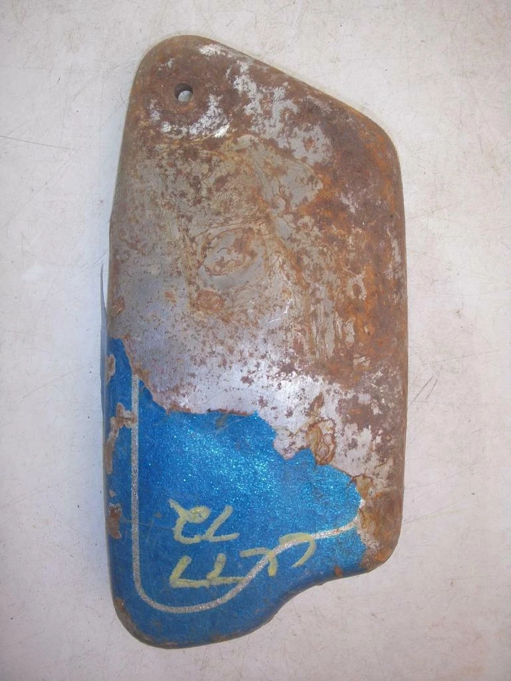 CL77 CL72 SCRAMBLER HONDA RUST BLUE LEFT Side Cover used SC-660 - Image 1 of 1