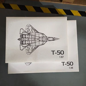 (Very Rare) 1/48 1/67 T-50 Fighter Model - Picture 1 of 9