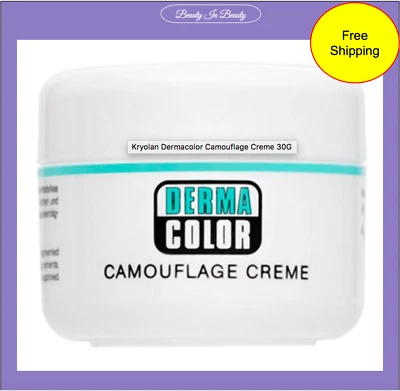 Kryolan 75001 Dermacolor 迷彩面霜 30 克遮瑕膏选择颜色:  — 第 1/3 张图片
