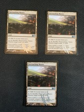 3X Encroaching Wastes LP, Signed By Artist Noah Bradley, MTG