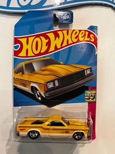 Hot Wheels 2023 amarillo '80 el camino hw los años 80 26/250 hkl35 - Imagen 1 de 1