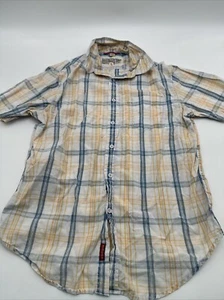 Guess Company Button Up Shirt Men Small Plaid Multicolor ..#19368 - Picture 1 of 8