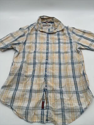 Guess Company Button Up Shirt Men Small Plaid Multicolor ..#19368 - Image 1 of 4