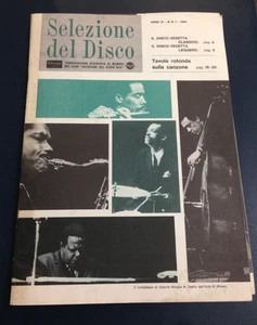 LIBRO RIVISTA SELEZIONE DEL DISCO 6/7 1964 TAVOLA ROTONDA SULLA CANZONE - Imagen 1 de 1