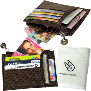 Mandarina Duck Wallet Card Case Cards Bills Coins Credit Card Case - Picture 1 of 4