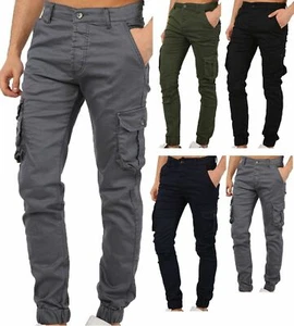 Herren Cargo Jogger Chino Stretch Hose  Sweatpants 5266 Sweathose 1482 - Bild 1 von 5