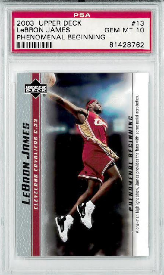 その他 UD Lebron James rookie year card LEBRON JAMES ROOKIE Debut Card CLEVELAND CAVS #23 Upper Deck