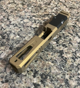 For Glock 19 custom Slide gen 1-3 NEW cerakote upper stripped Burnt Bronze