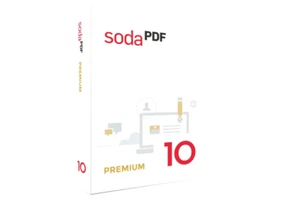 SODA PDF 10 - Premium,1 DVD-ROM - Blitzversand via DHL - NAGELNEU - Picture 1 of 1