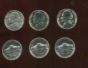 1965, 1966 & 1967 SMS JEFFERSON NICKELS (V811) - Bild 1 von 3