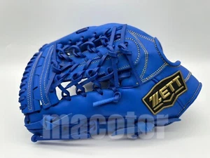 New ZETT Special Pro Order 13" Outfield Baseball Glove Blue Net LHT Limited - Picture 1 of 4