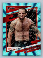MATT BROWN 2022 UFC Donruss HOLO TEAL LASER Parallel /25 #149 Welterweight