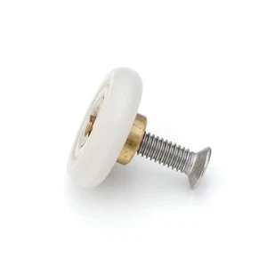 Shower Door Rollers x 4 / Spares 19mm Wheel Diameter Replacements DIY L019 - Picture 1 of 9