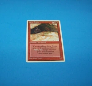  Magic The Gathering 4ª Edición Vintage 1995 "Cave People"    - Imagen 1 de 2
