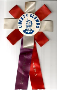 1976 LIBERTY CLOWNS Pin mit Bändern N.Y. Day Philadelphia Mummers Parade - Bild 1 von 1