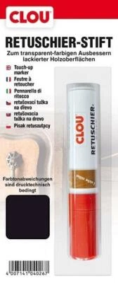 Clou Retuschierstift schwarz zum Retuschieren leichter Oberflächenschäden - Bild 1 von 2