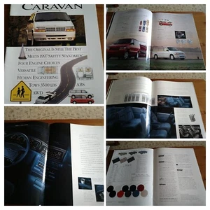 Dodge Caravan not Plymouth mpv minivan 28 pg USA market 1994 1995 model Brochure - Picture 1 of 16