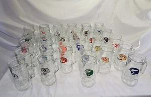 Fisher Nuts Collection of Vintage NFL Football Mugs 1980s Complete Set! 28 - Picture 1 of 16