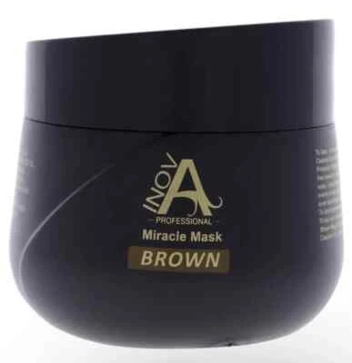Inova Professional Color Deposit Miracle Mask *BROWN* 10.2oz *NEW* Unisex - Image 1 of 4
