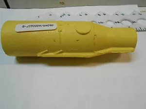 A200607-8 / SMC-201 YELLOW CAM-LOK CONNECTOR NEW OLD STOCK - Picture 1 of 3
