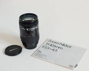 Nikon Nikkor AF 35-135mm f3.5-4.5 Autofocus Lens With Manual - Picture 1 of 4