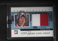 2009-10 ITG Superlative Volume 2 Game-Used Jersey Gold /9 Carey Price #GUJ-37