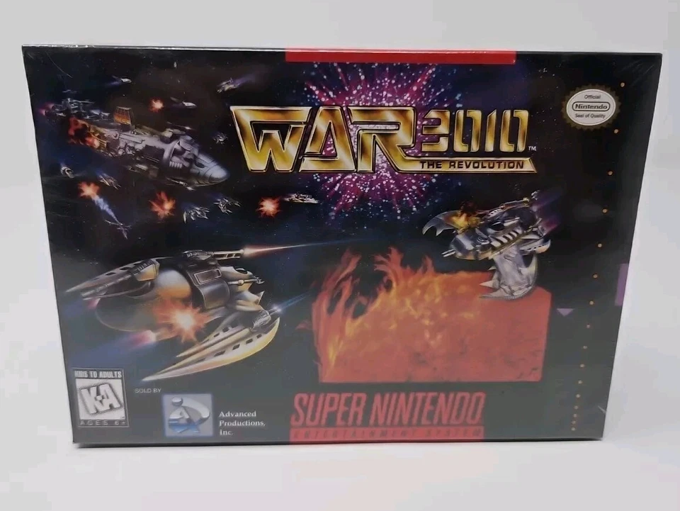 WAR 3010 THE REVOLUTION SNES SESLED V22 - Image 1 of 4