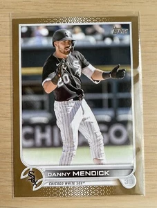 Danny Mendick Topps Update 2022 Gold /2022 Chicago White Sox/New York Mets - Bild 1 von 2