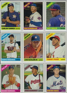 2015 Topps Heritage Baseball hohe Nummer Serie 200 Karten Set Carlos Correa RC - Bild 1 von 3
