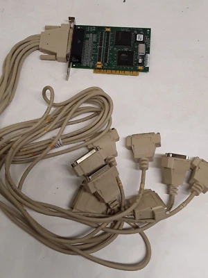Stallion Technologies 600092  8port Easy IO + cable 610050 PCA EIO 8 DB78 DB25 - Image 1 of 4