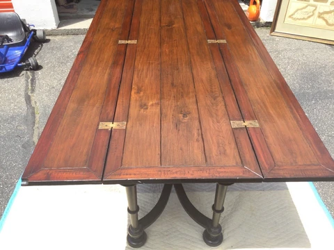 Rare Henredon Townley folding extension console table Beautiful Great Condition Cover