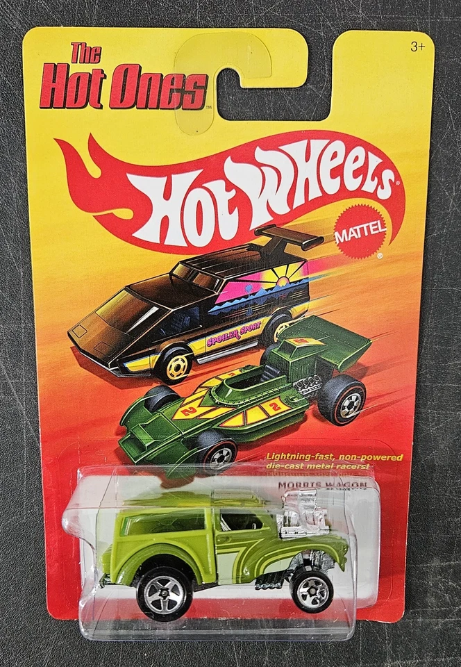 Hot Wheels The Hot Ones Morris Wagon *Verde* Difícil de encontrar Foto 1 de 1