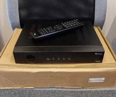VU+ Solo Satellite Receiver Linux Enigma2 | DVB-S2 | PVR-Ready | Iptv | Full HD - Image 1 of 4