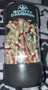 NEU MIT ETIKETT SCOTTY CAMERON GALLERY Armee Streifen Golf Tees grün Tiff blau Kreis T - Bild 1 von 1