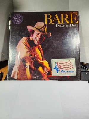 Bobby Bare Vinyl -Down & Dirty 1980 Columbia VG+ R35 - Image 1 of 2