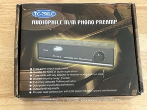 Preamplificador de fono TCC TC-750LC Audiophile M/M nuevo nunca usado - Imagen 1 de 4