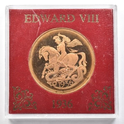 1936 Great Britain King Edward VIII Token King And Emperor *3217 - Image 1 of 3