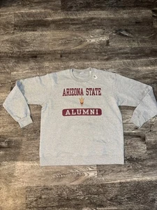 Arizona State Sun Devils Alumni Sweatshirt Mens XL Gray Pullover - Picture 1 of 6
