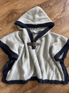 Girls Baby JANIE And JACK Cape Shawl Sweater Top, 12-18 Months - Picture 1 of 5