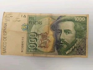BANCO DE SPAIN 1000 MIL PESETAS 1992 Paper Money  - Picture 1 of 2