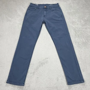 Mugsy Jeans Herren 32x32 Indigos Blau Denim Hose Straight Stretch Slim 5 Pocket - Bild 1 von 14