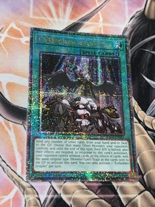 Yugioh! Gota prohibida (secreto de cuarto de siglo raro) RA01-EN064 casi nuevo - Imagen 1 de 1