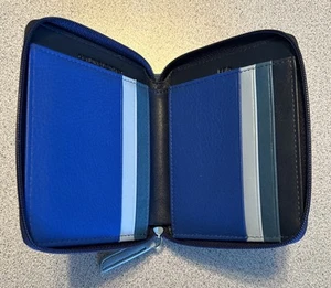 Cartera ILI Multicolor Cremallera Alrededor con RFID en Denim Multi - Imagen 1 de 4