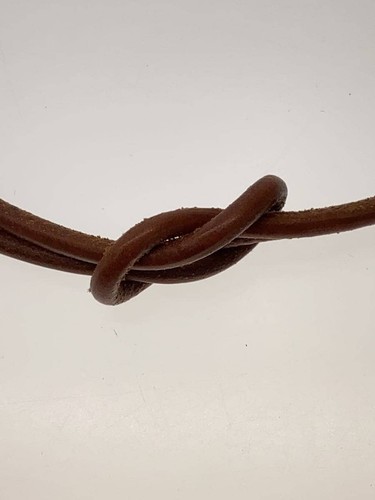 HERMÈS Collana HERMES pelle BRW donna